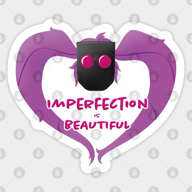 Entrapta: Imperfection is BEAUTIFUL Sticker by spaceweevil